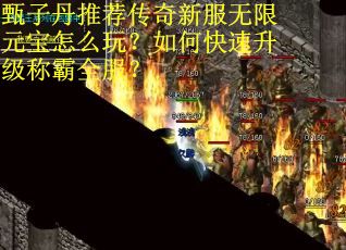 甄子丹推荐传奇新服无限元宝怎么玩？如何快速升级称霸全服？